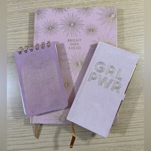 Blush and Gold Journals & notepad